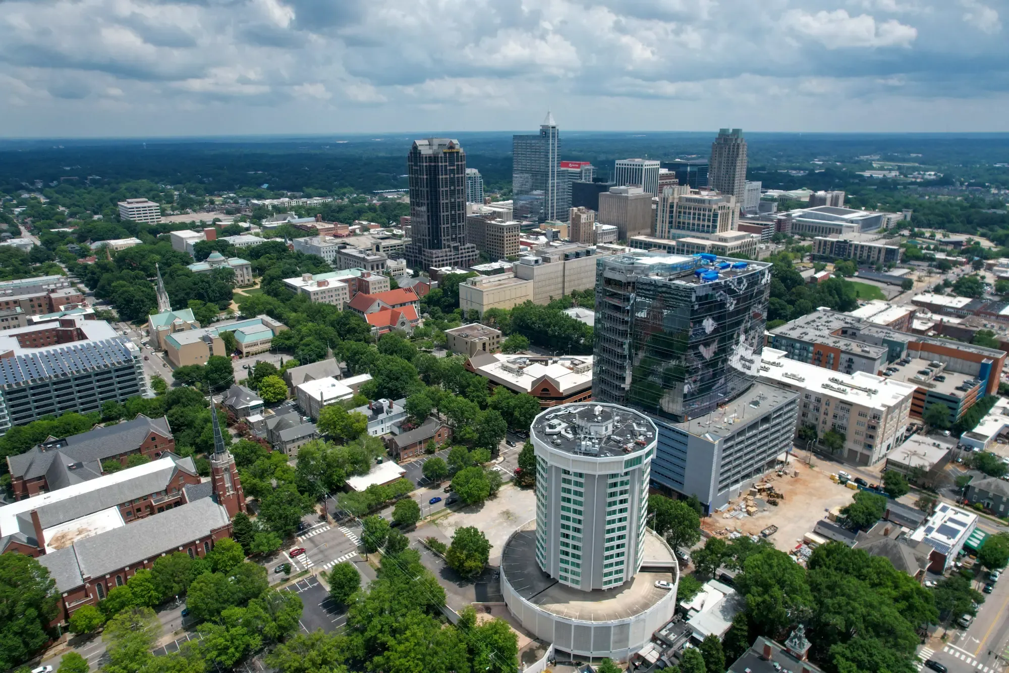 Raleigh North Colorado Cityscape